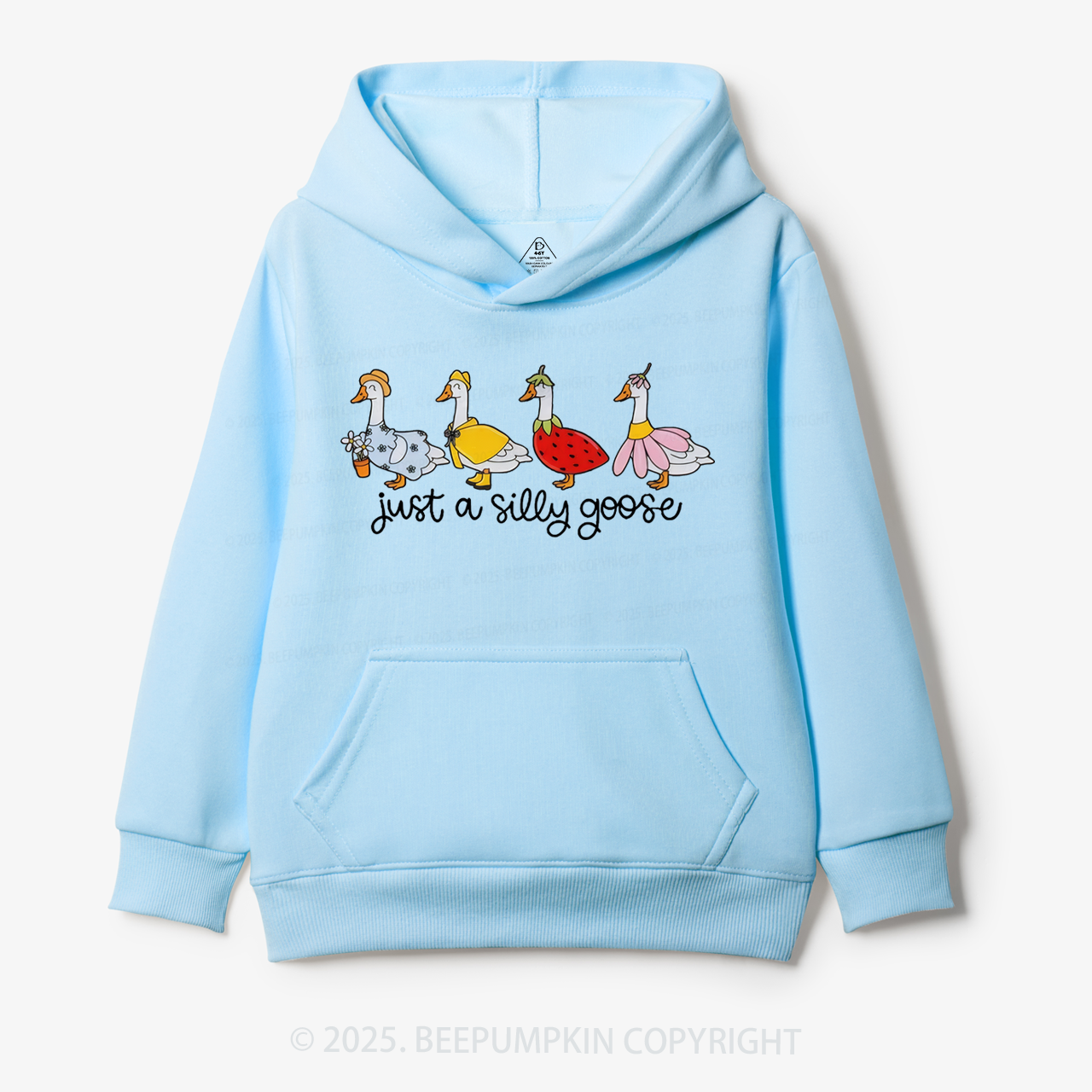 Just A Silly Goose Kid's Hoodies Beepumpkin