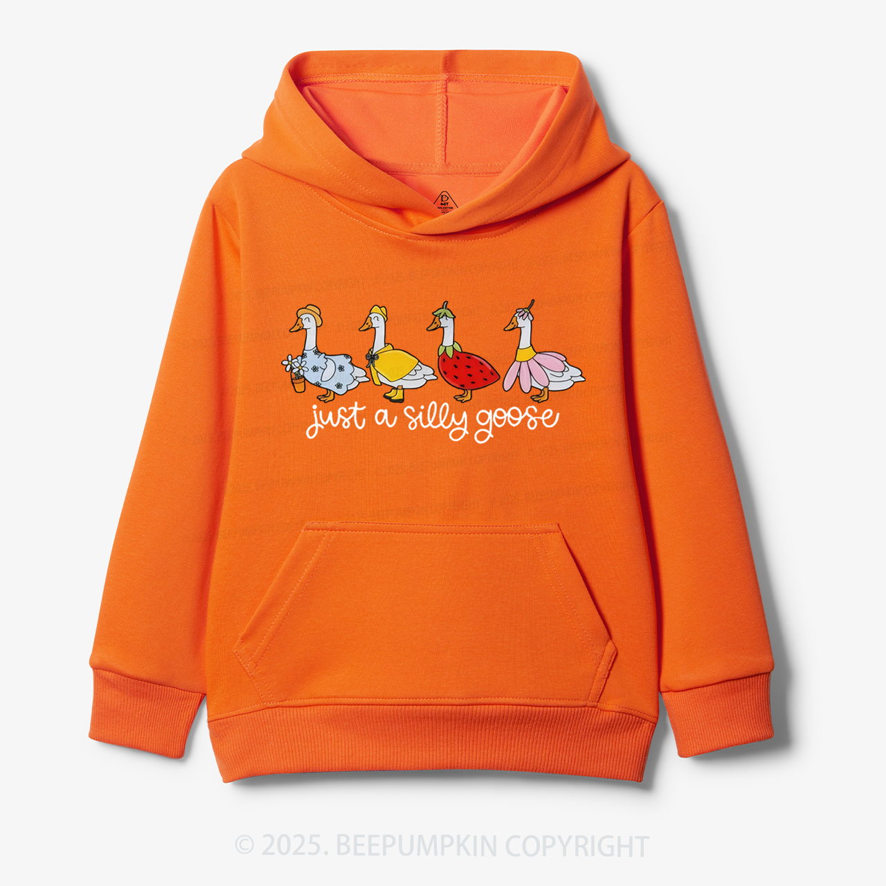 Just A Silly Goose Kid's Hoodies Beepumpkin