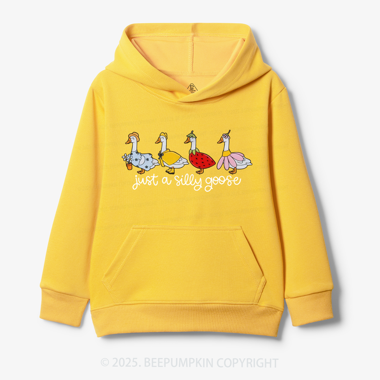 Just A Silly Goose Kid's Hoodies Beepumpkin