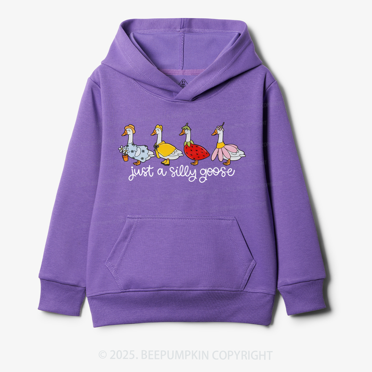 Just A Silly Goose Kid's Hoodies Beepumpkin