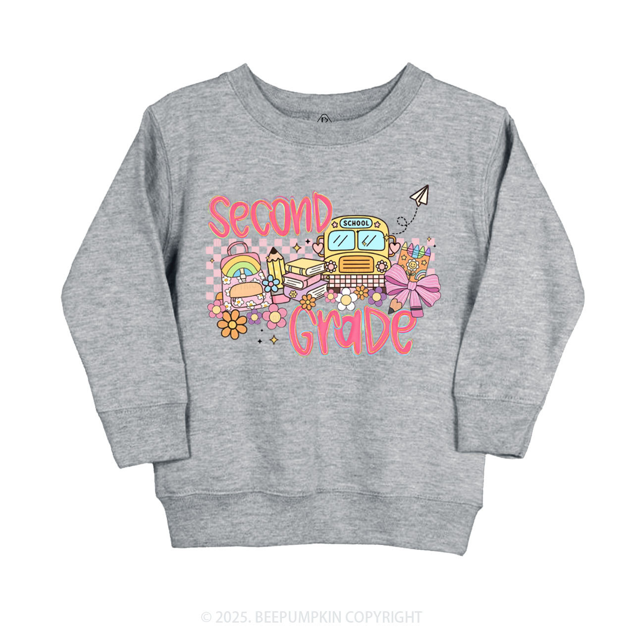 Personalized Happy School Journey Kid's Sweatshirt