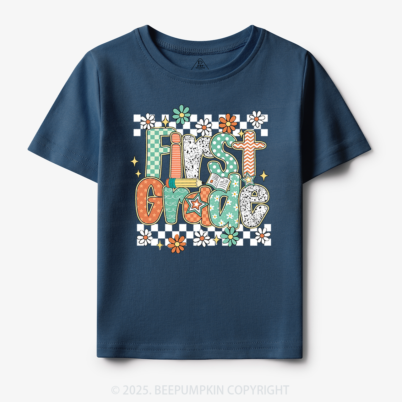 Personalized Grade Blossoms Toddler&Kid's Tees Beepumpkin