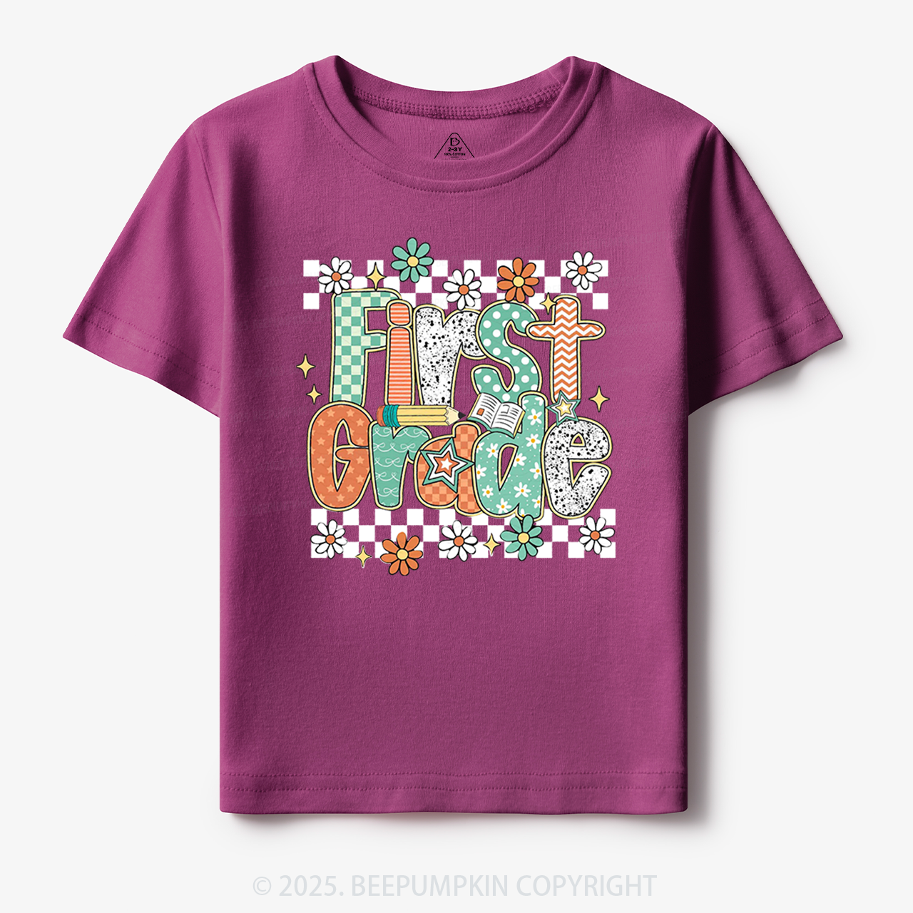 Personalized Grade Blossoms Toddler&Kid's Tees Beepumpkin