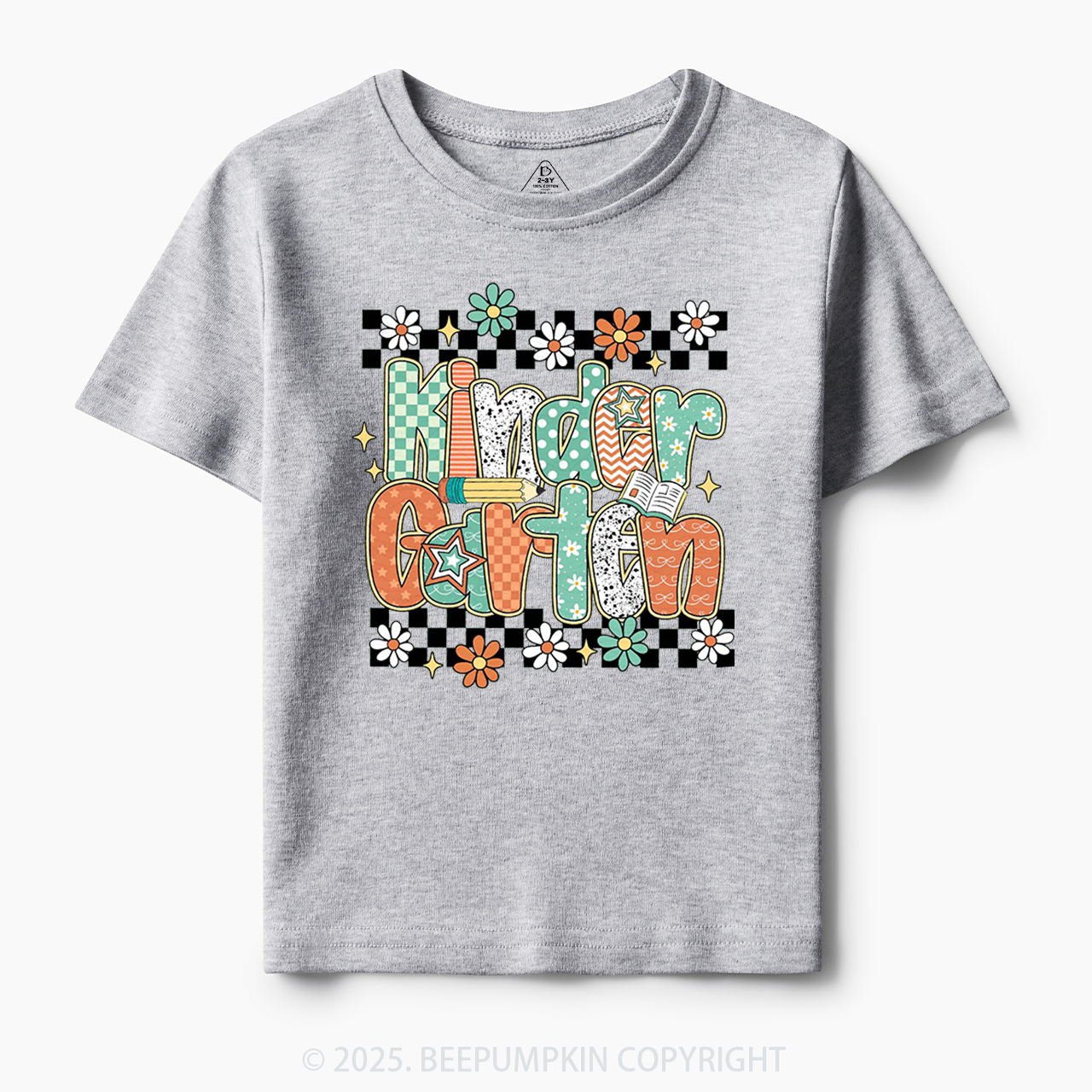 Personalized Grade Blossoms Toddler&Kid's Tees Beepumpkin