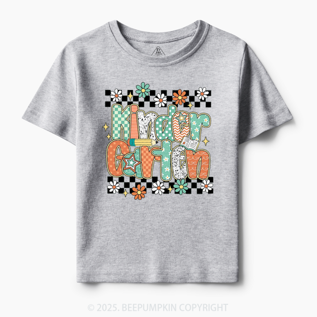 Personalized Grade Blossoms Toddler&Kid's Tees Beepumpkin