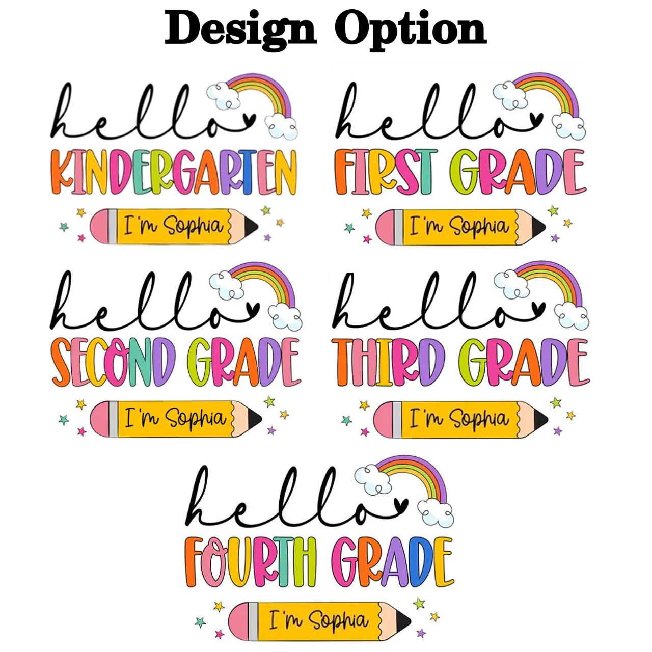 Personalized Hello Back To School Kid's Hoodies Beepumpkin