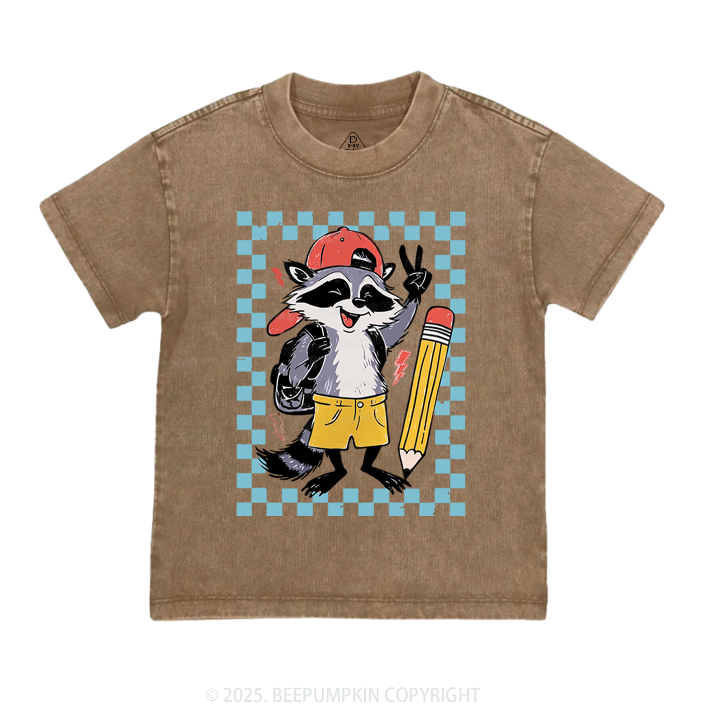 Personalized Backpack Buddy Toddler&Kids Washed Tees