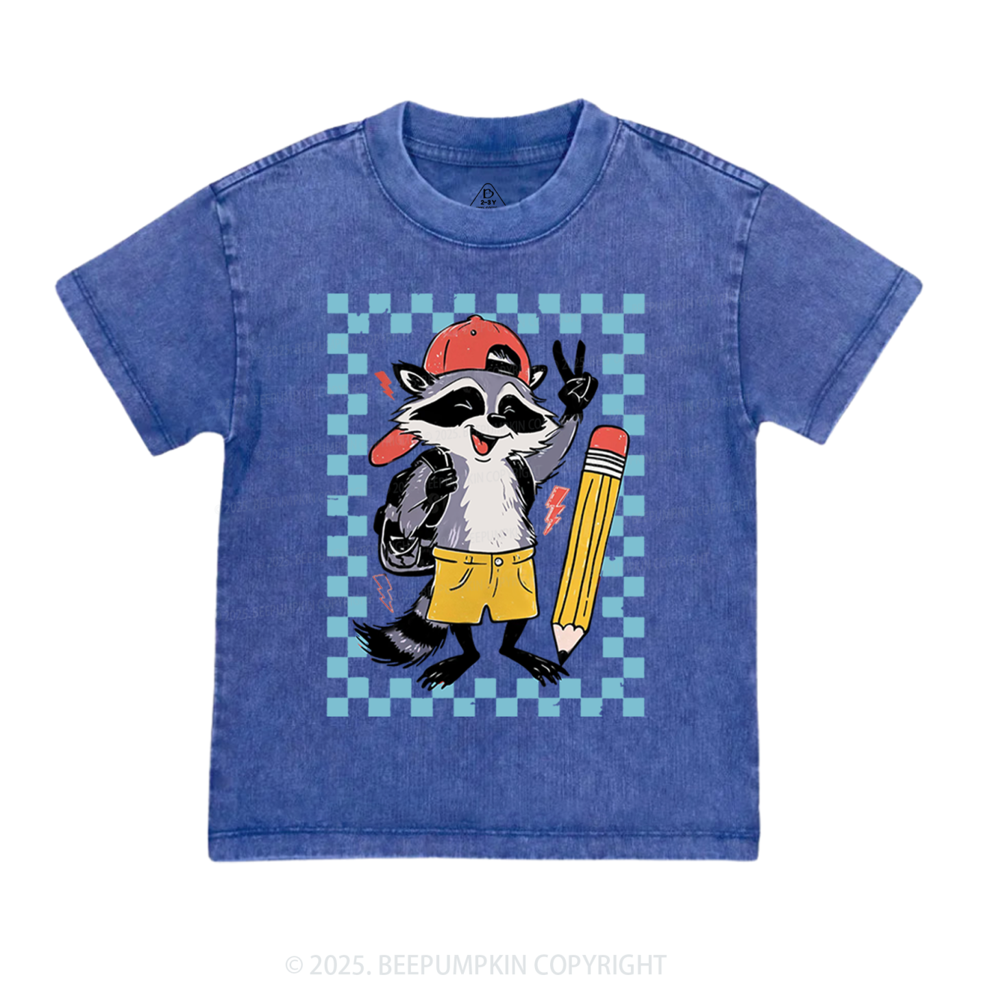 Personalized Backpack Buddy Toddler&Kids Washed Tees