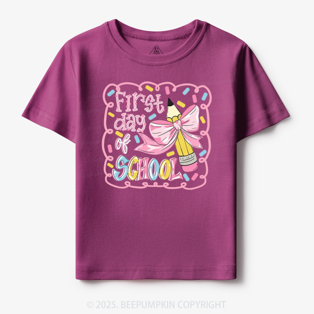 Pencil & Bows Magic Toddler&Kid's Tees Beepumpkin