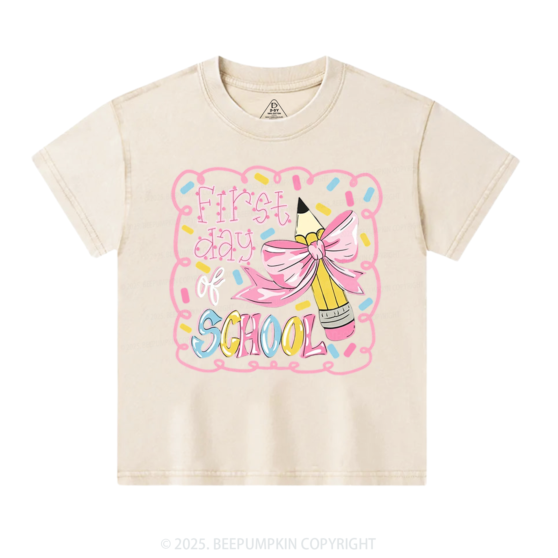 Pencil & Bows Magic Toddler&Kids Washed Tees