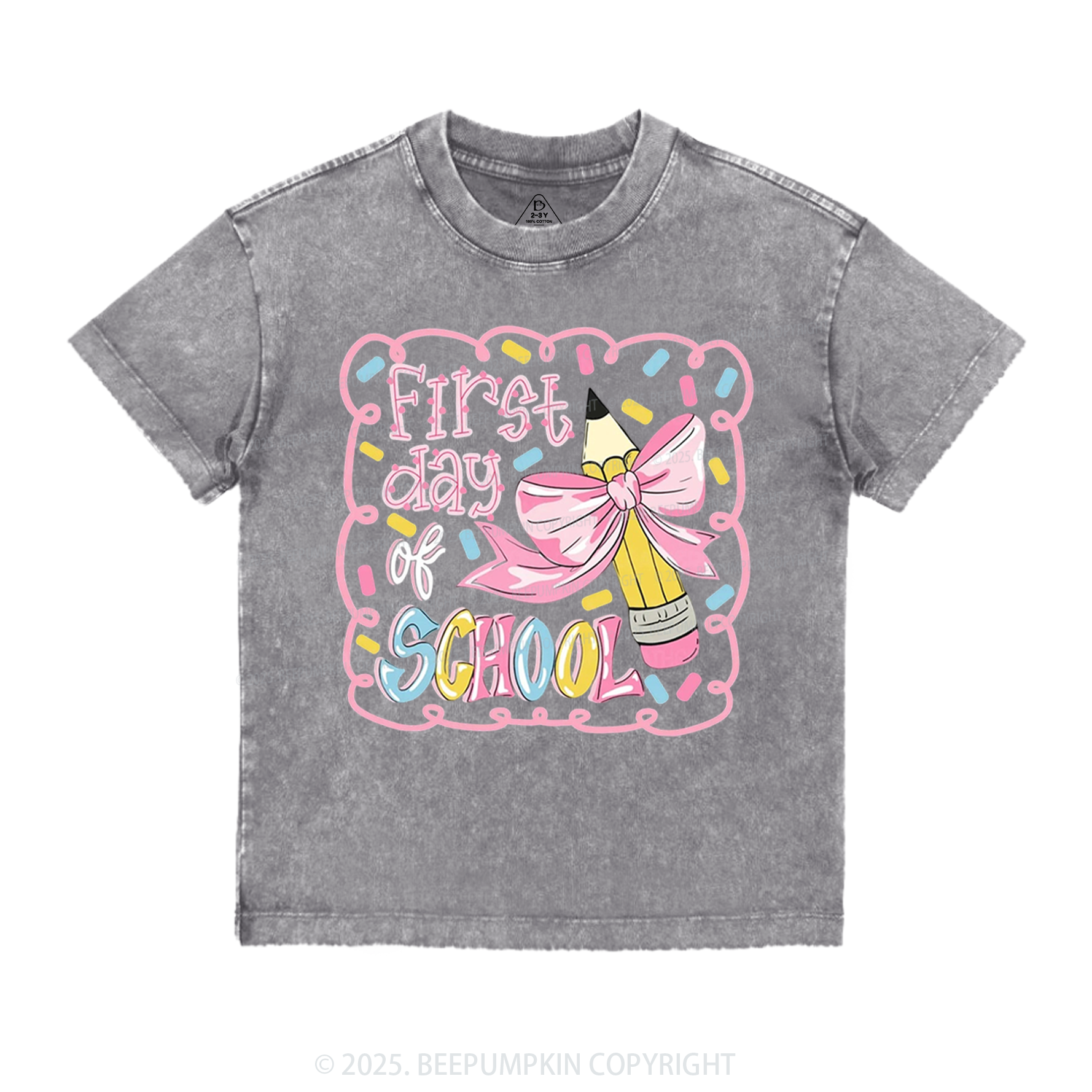 Pencil & Bows Magic Toddler&Kids Washed Tees