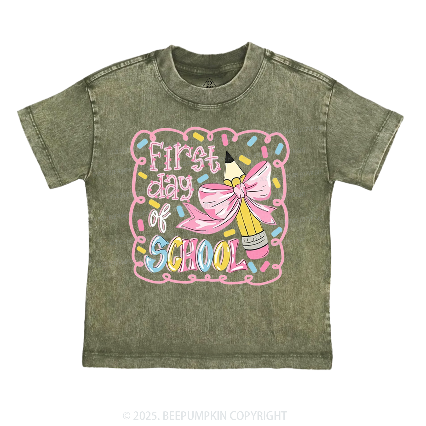 Pencil & Bows Magic Toddler&Kids Washed Tees