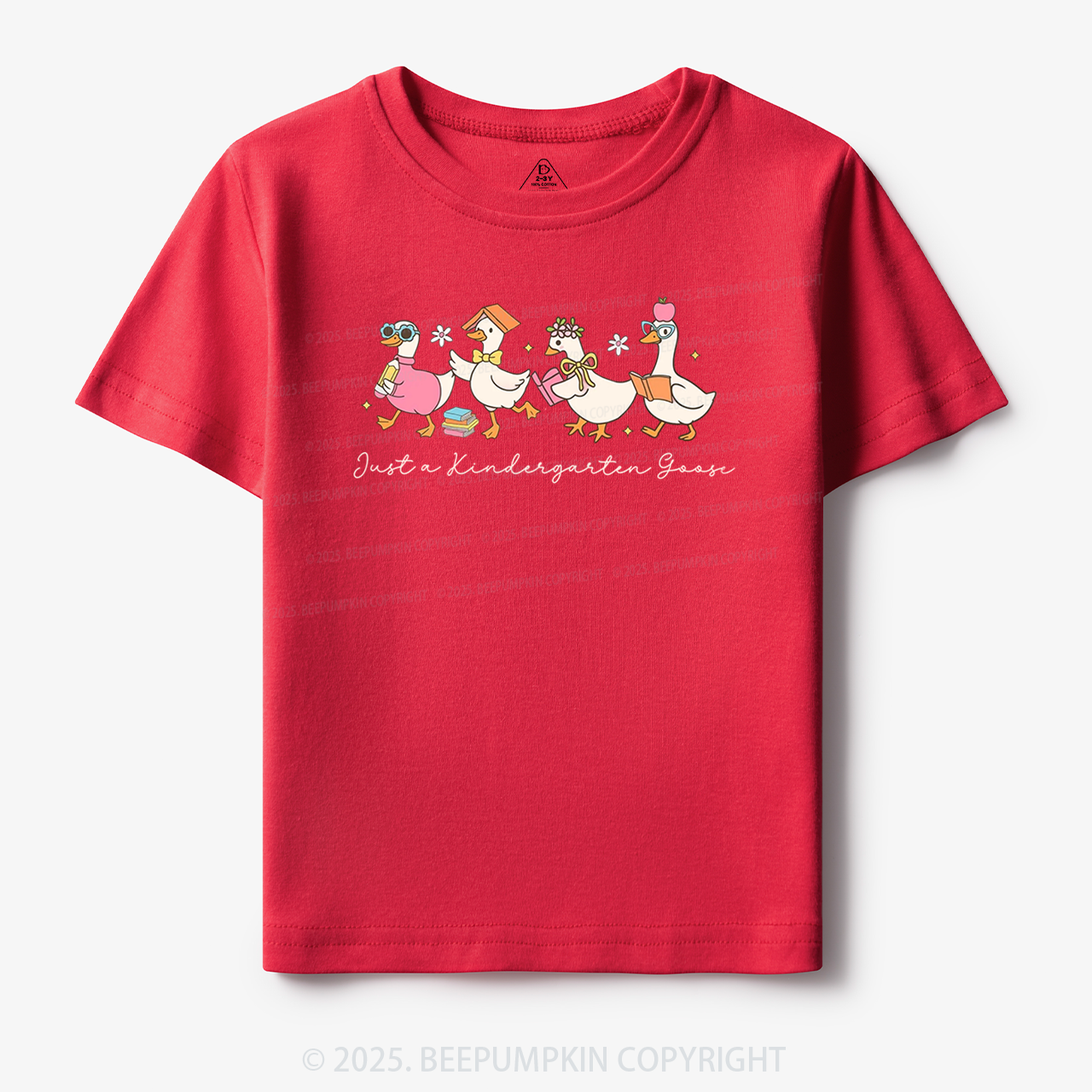 Personalized Back To School Goose Toddler&Kid's Tees Beepumpkin