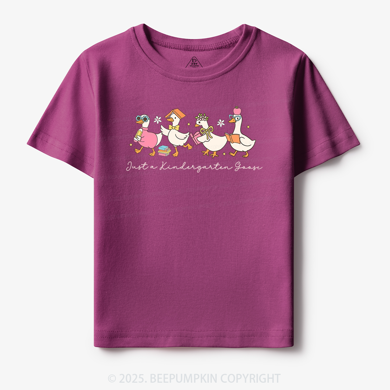 Personalized Back To School Goose Toddler&Kid's Tees Beepumpkin