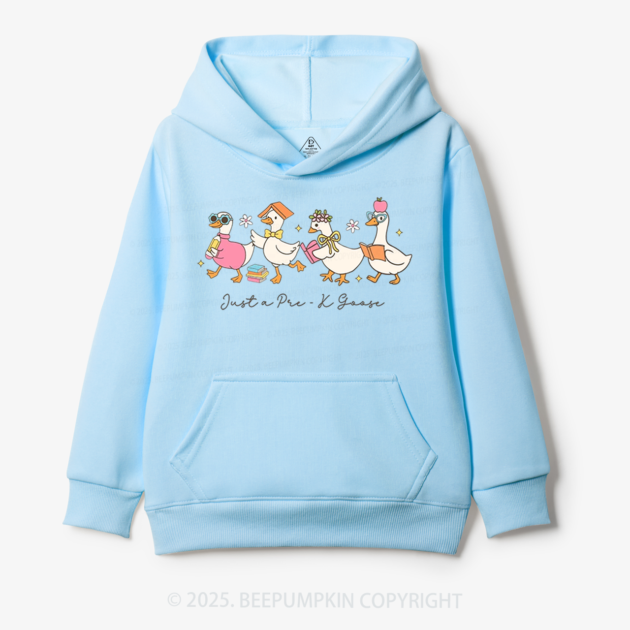 Personalized Back To School Goose Kid's Hoodies Beepumpkin