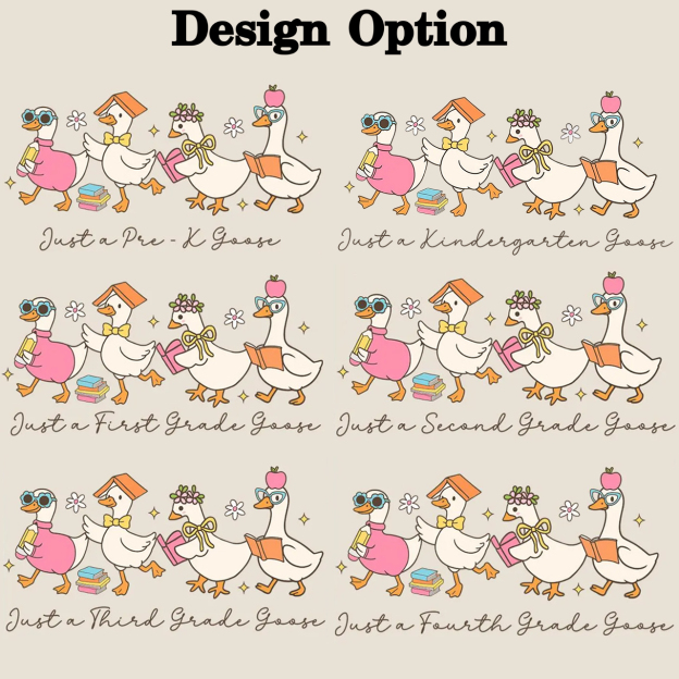 Personalized Back To School Goose Kid's Hoodies Beepumpkin