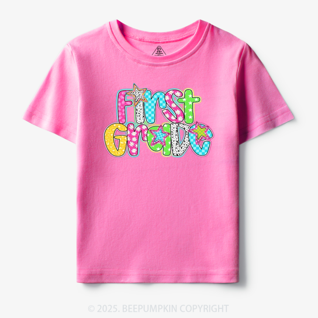 Personalized Grade Glow Up Toddler&Kid's Tees Beepumpkin