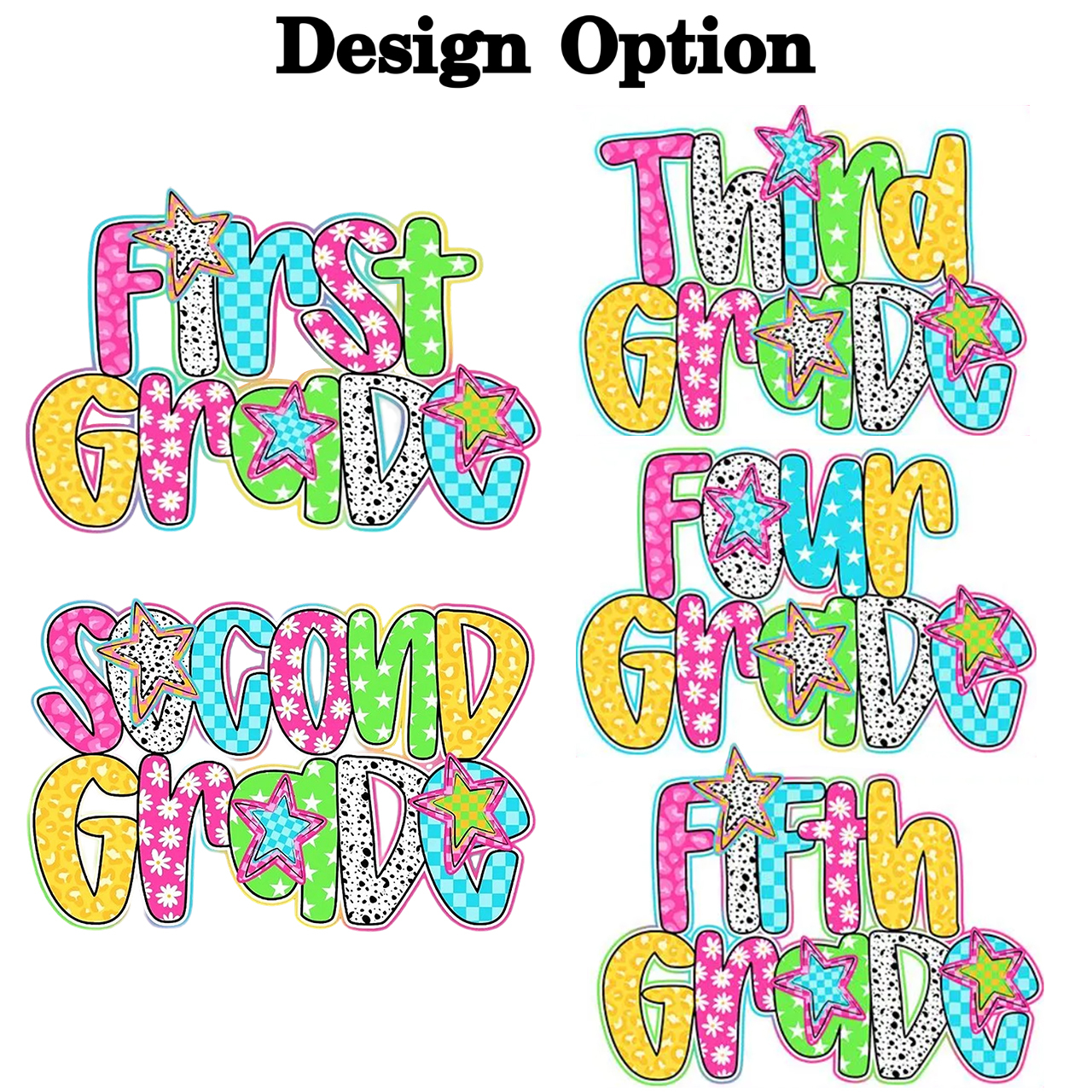 Personalized Grade Glow Up Kid's Sweatshirt