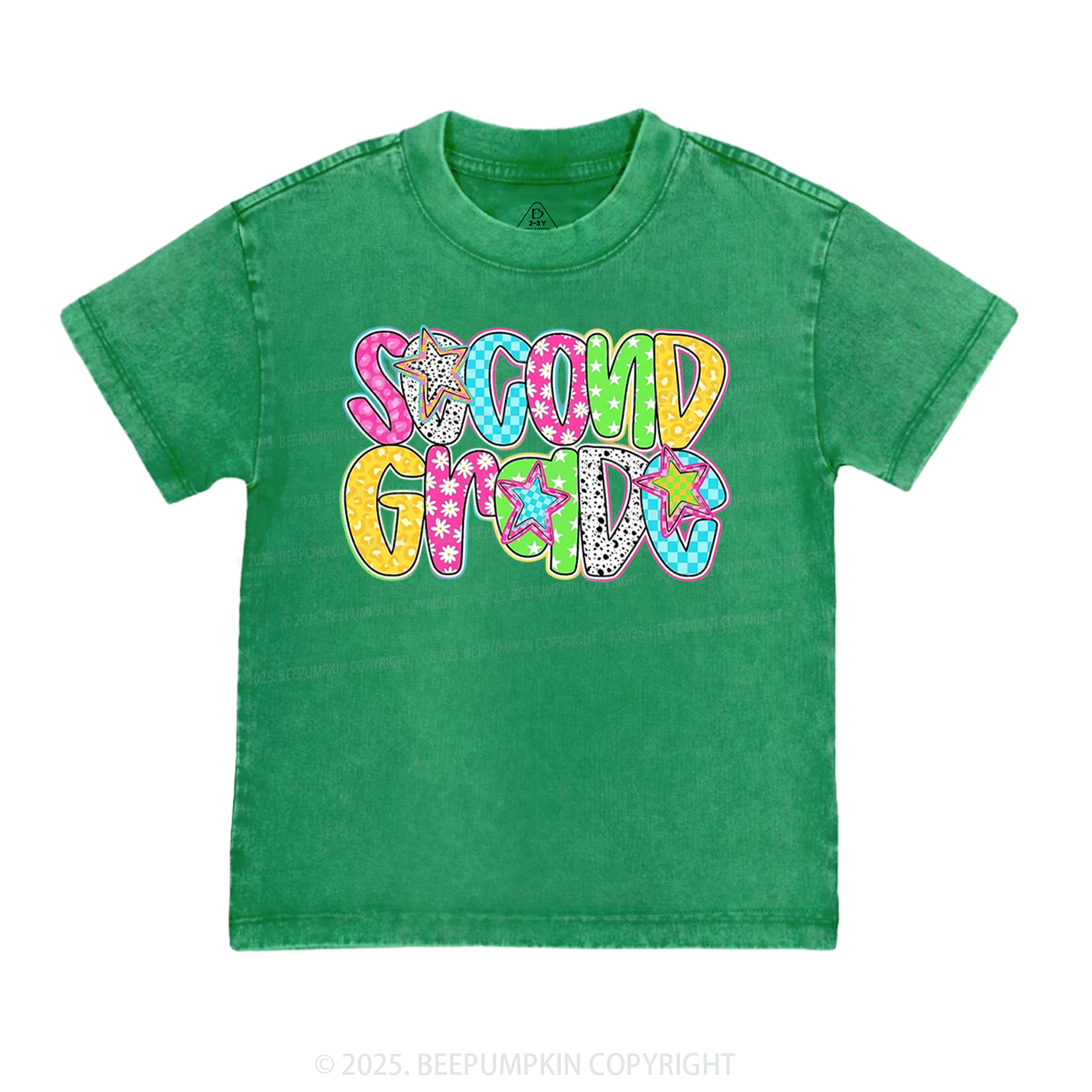 Personalized Grade Glow Up Toddler&Kids Washed Tees