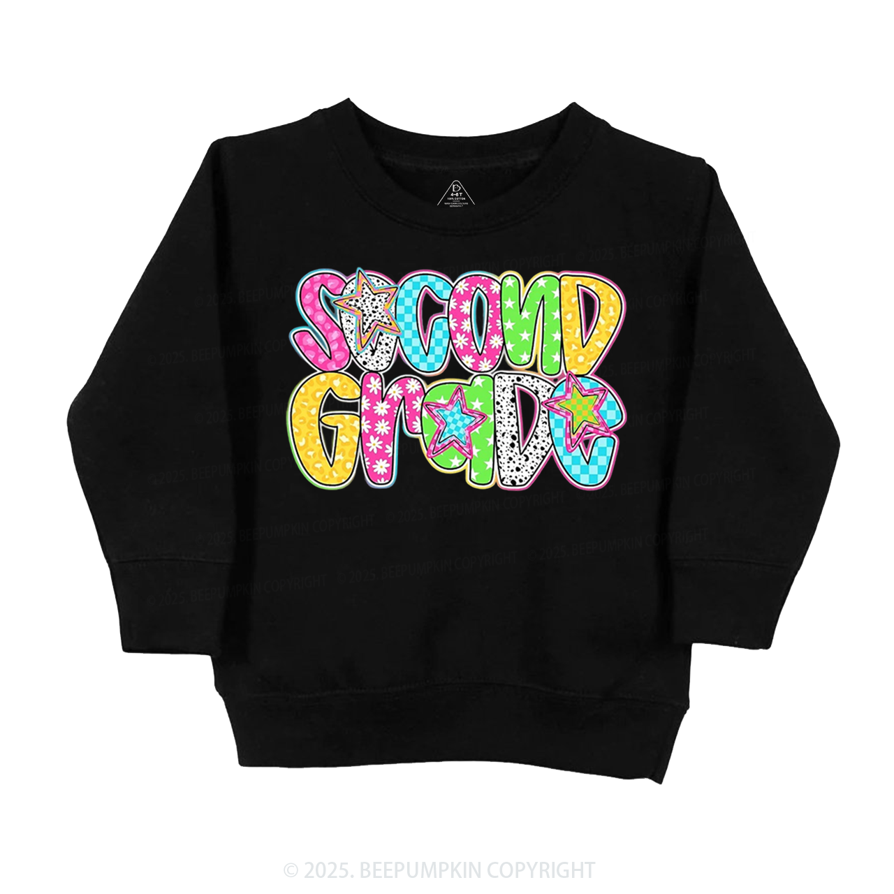 Personalized Grade Glow Up Kid's Sweatshirt