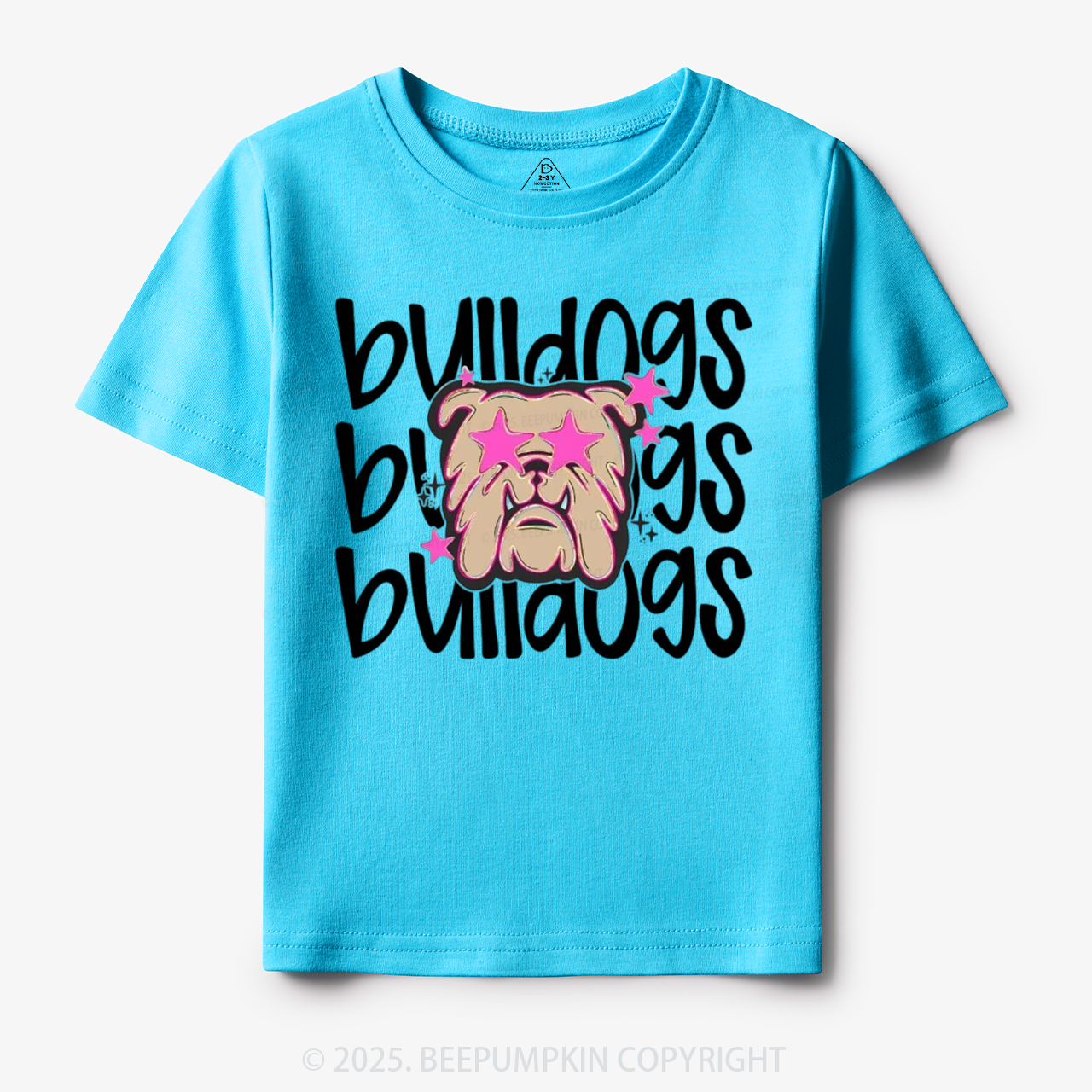 School Mascot Bulldogs Toddler&Kid's Tees Beepumpkin