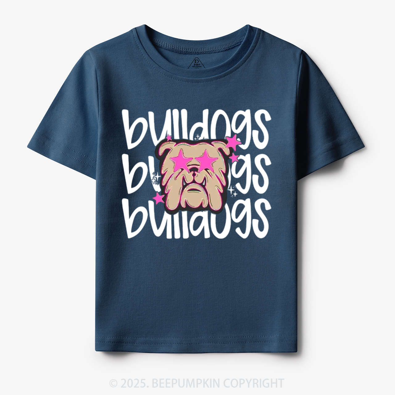 School Mascot Bulldogs Toddler&Kid's Tees Beepumpkin