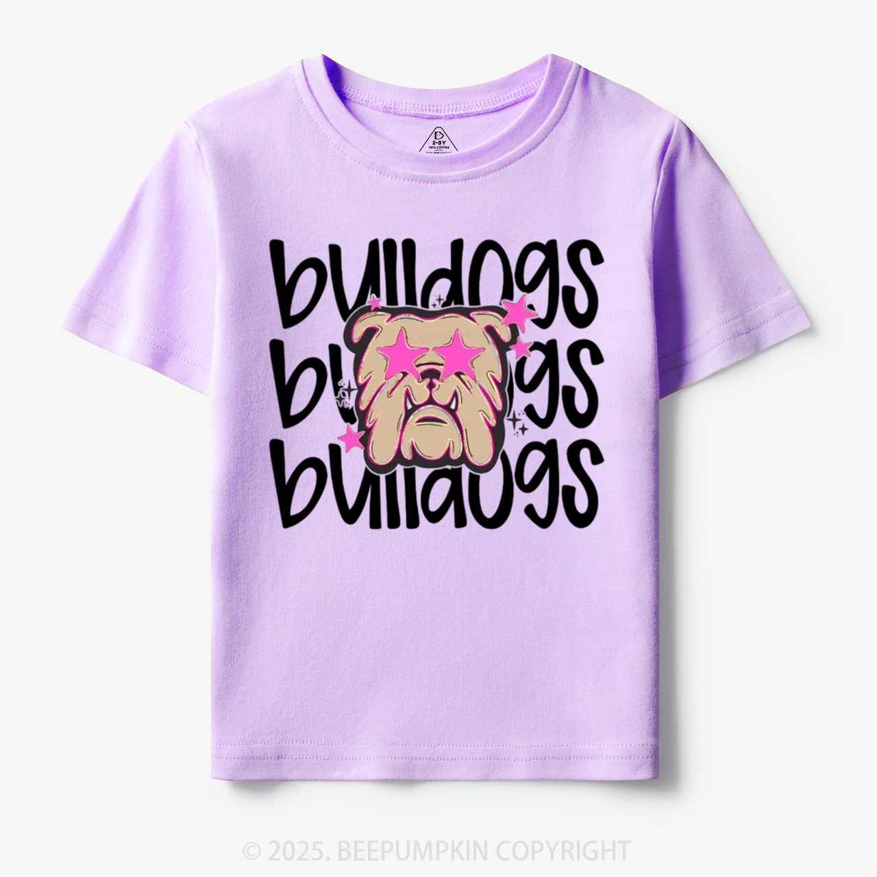 School Mascot Bulldogs Toddler&Kid's Tees Beepumpkin