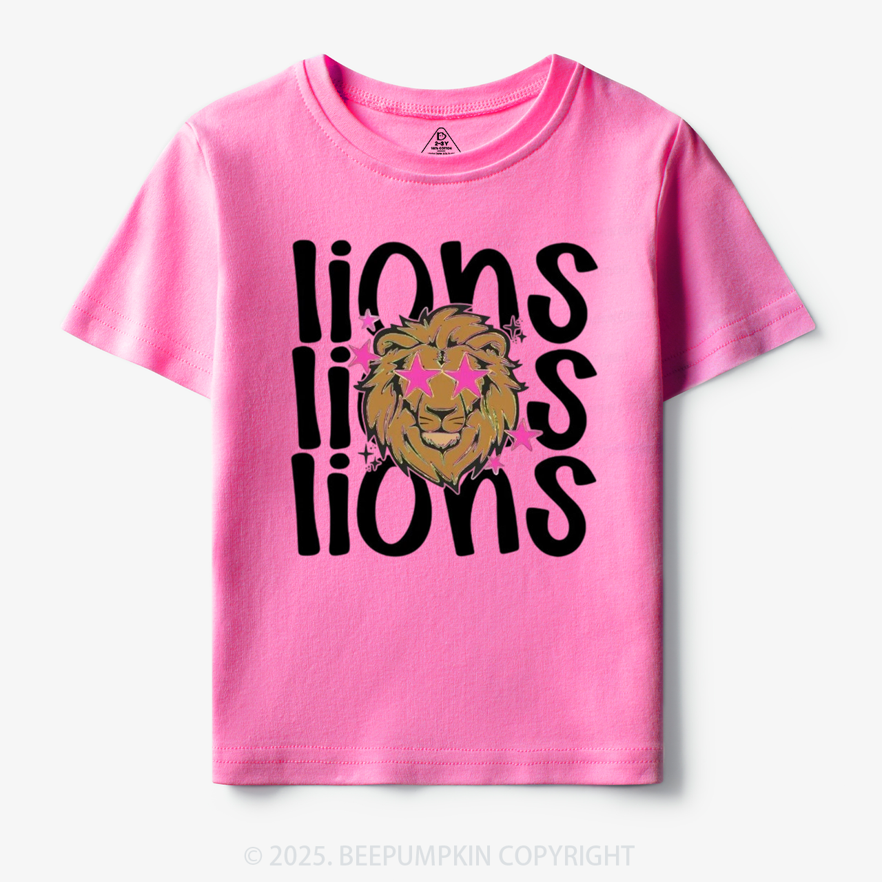 School Mascot Lions Toddler&Kid's Tees Beepumpkin