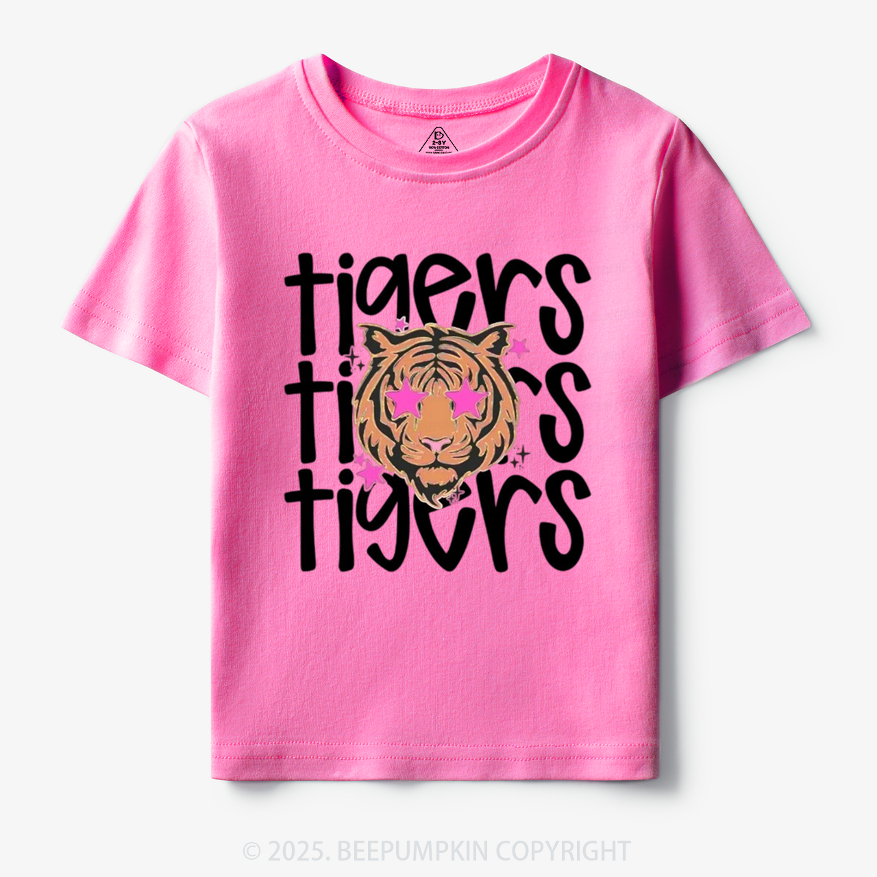School Mascot Tigers Toddler&Kid's Tees Beepumpkin