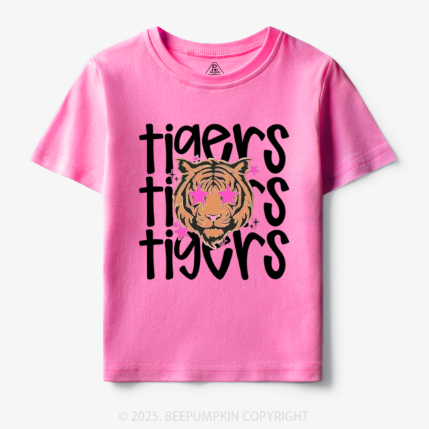 School Mascot Tigers Toddler&Kid's Tees Beepumpkin