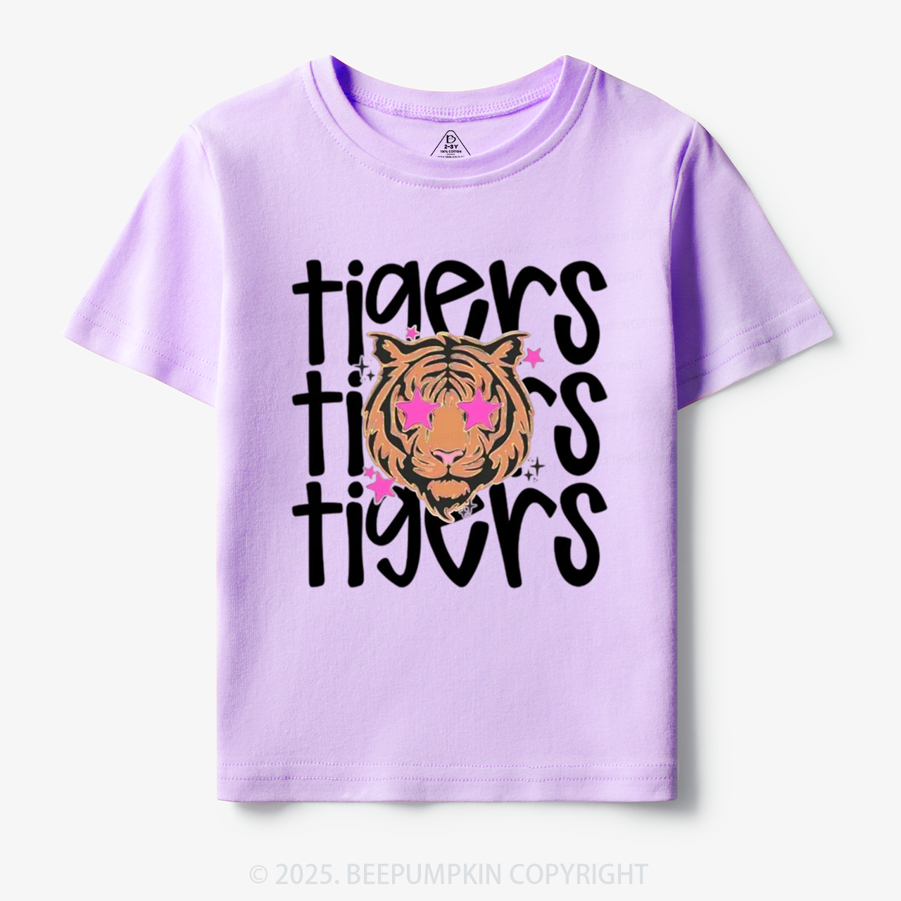 School Mascot Tigers Toddler&Kid's Tees Beepumpkin
