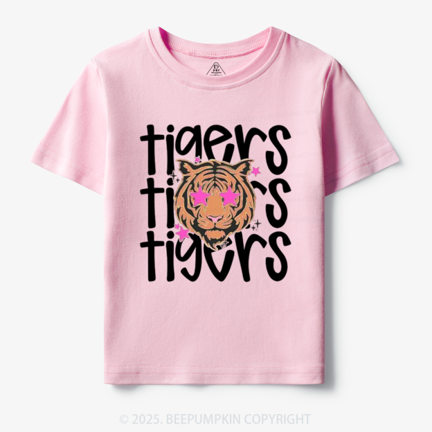 School Mascot Tigers Toddler&Kid's Tees Beepumpkin