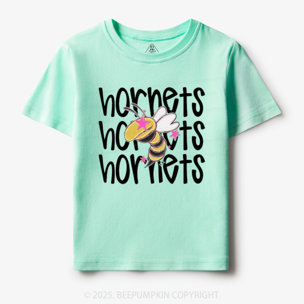 School Mascot Hornets Toddler&Kid's Tees Beepumpkin