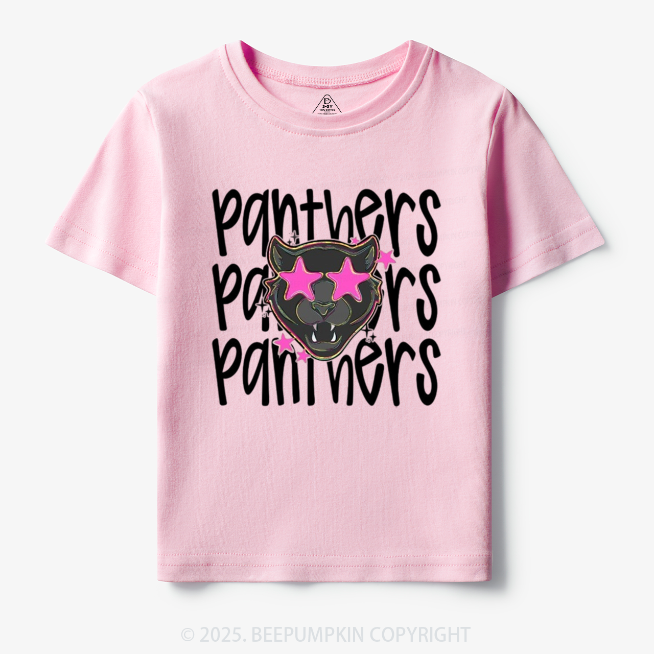 School Mascot Panthers Toddler&Kid's Tees Beepumpkin