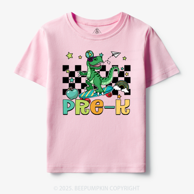 Personalized T-Rex For Boy Toddler&Kid's Tees Beepumpkin