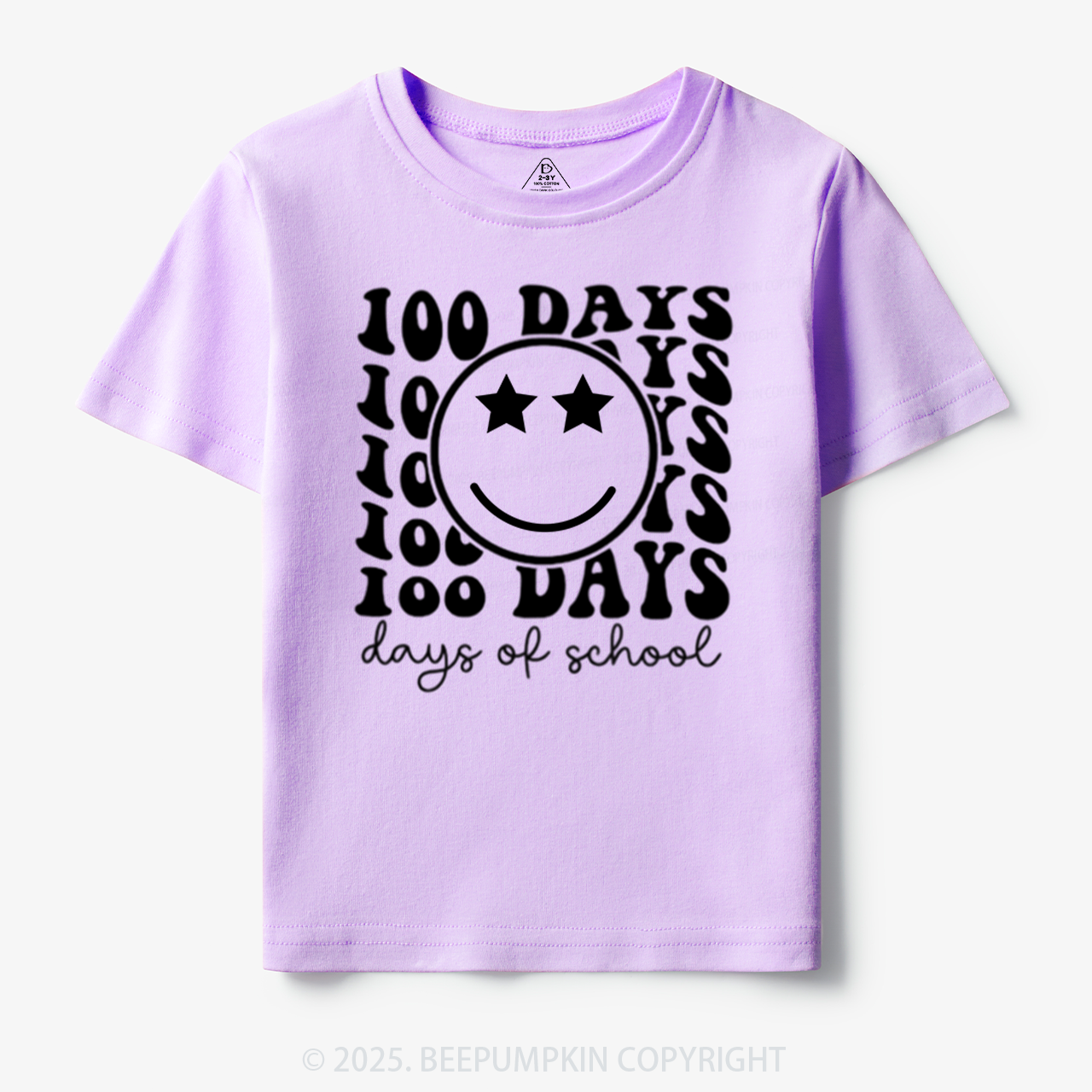 100 Days Of School Toddler&Kid's Tees Beepumpkin