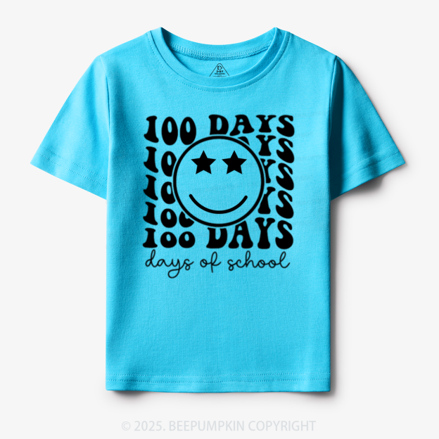 100 Days Of School Toddler&Kid's Tees Beepumpkin