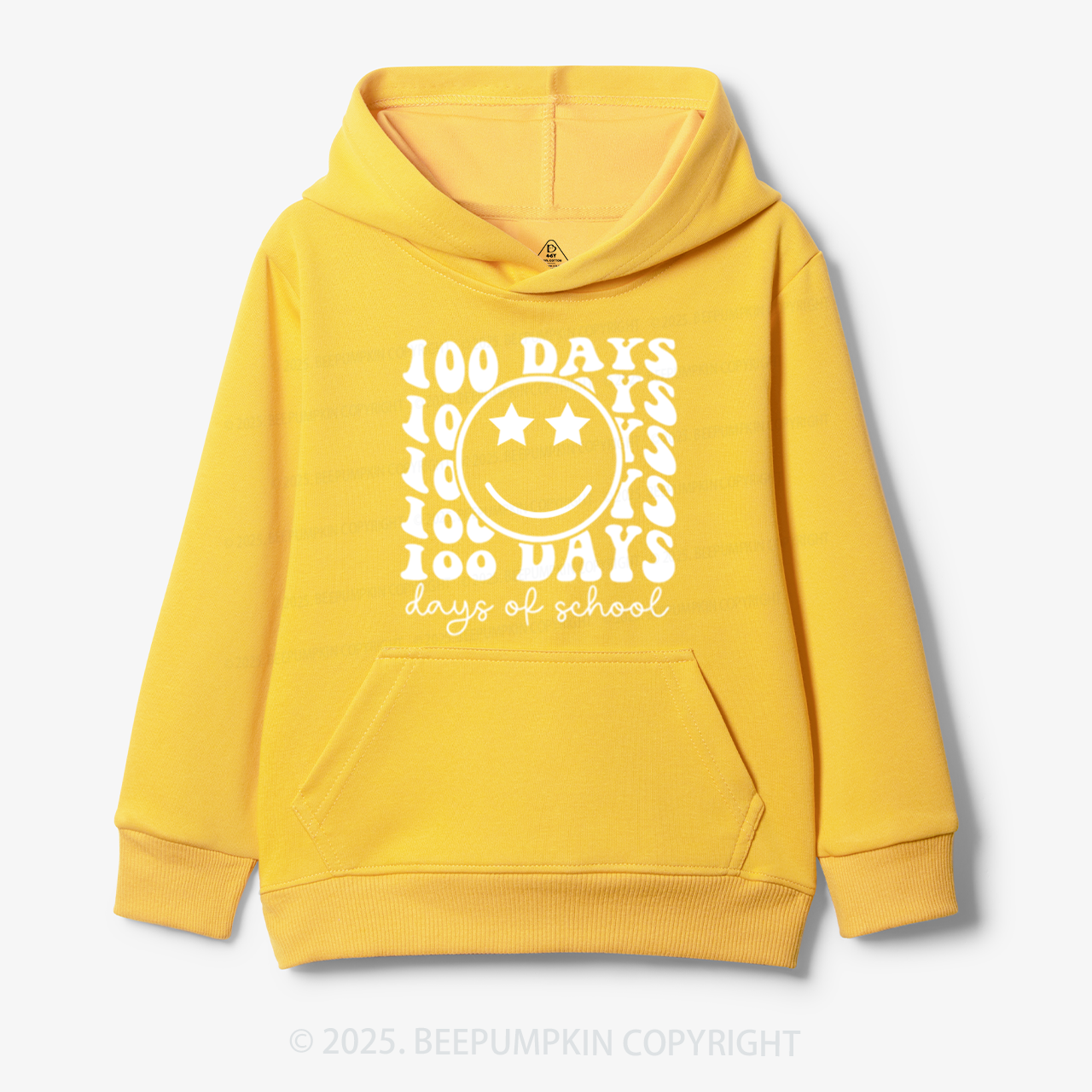 100 Days Of School Kid's Hoodies Beepumpkin