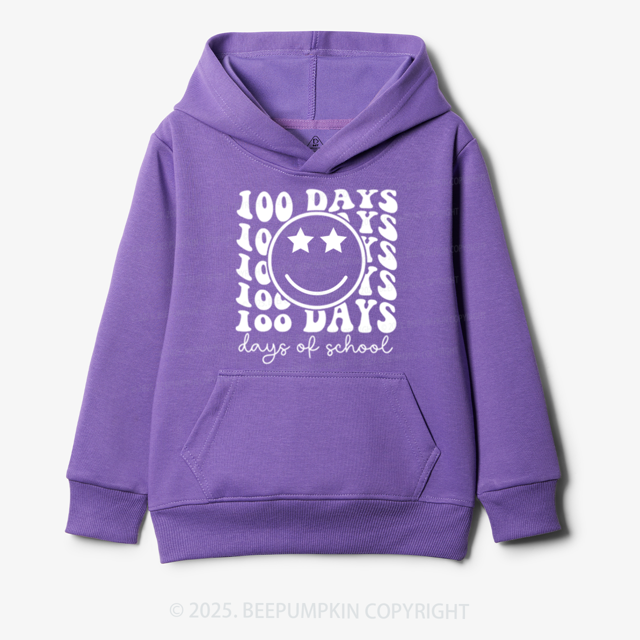 100 Days Of School Kid's Hoodies Beepumpkin