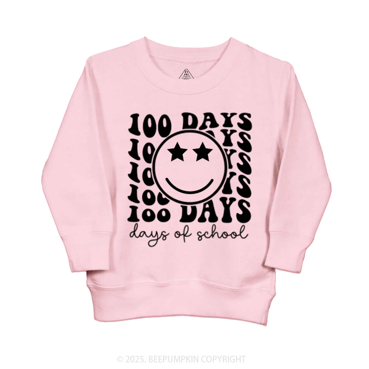 100 Days Of School Kid's Sweatshirt