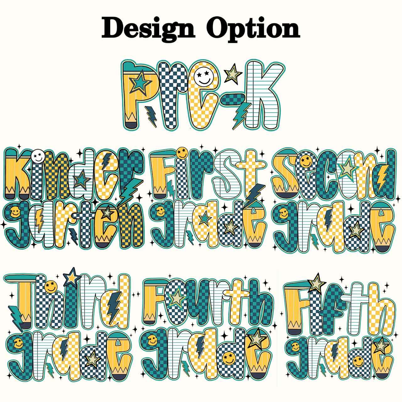 Personalized School Boy Sublimation File Kid's Sweatshirt