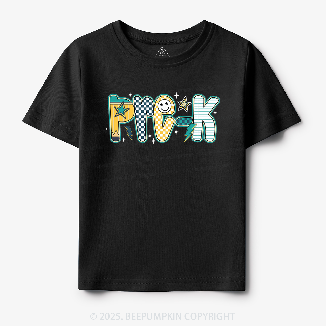 Personalized School Boy Sublimation File Toddler&Kid's Tees Beepumpkin