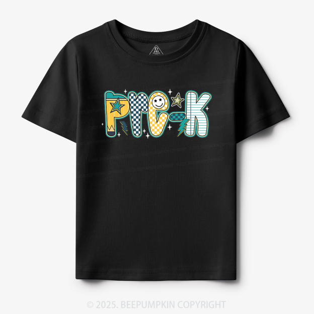 Personalized School Boy Sublimation File Toddler&Kid's Tees Beepumpkin