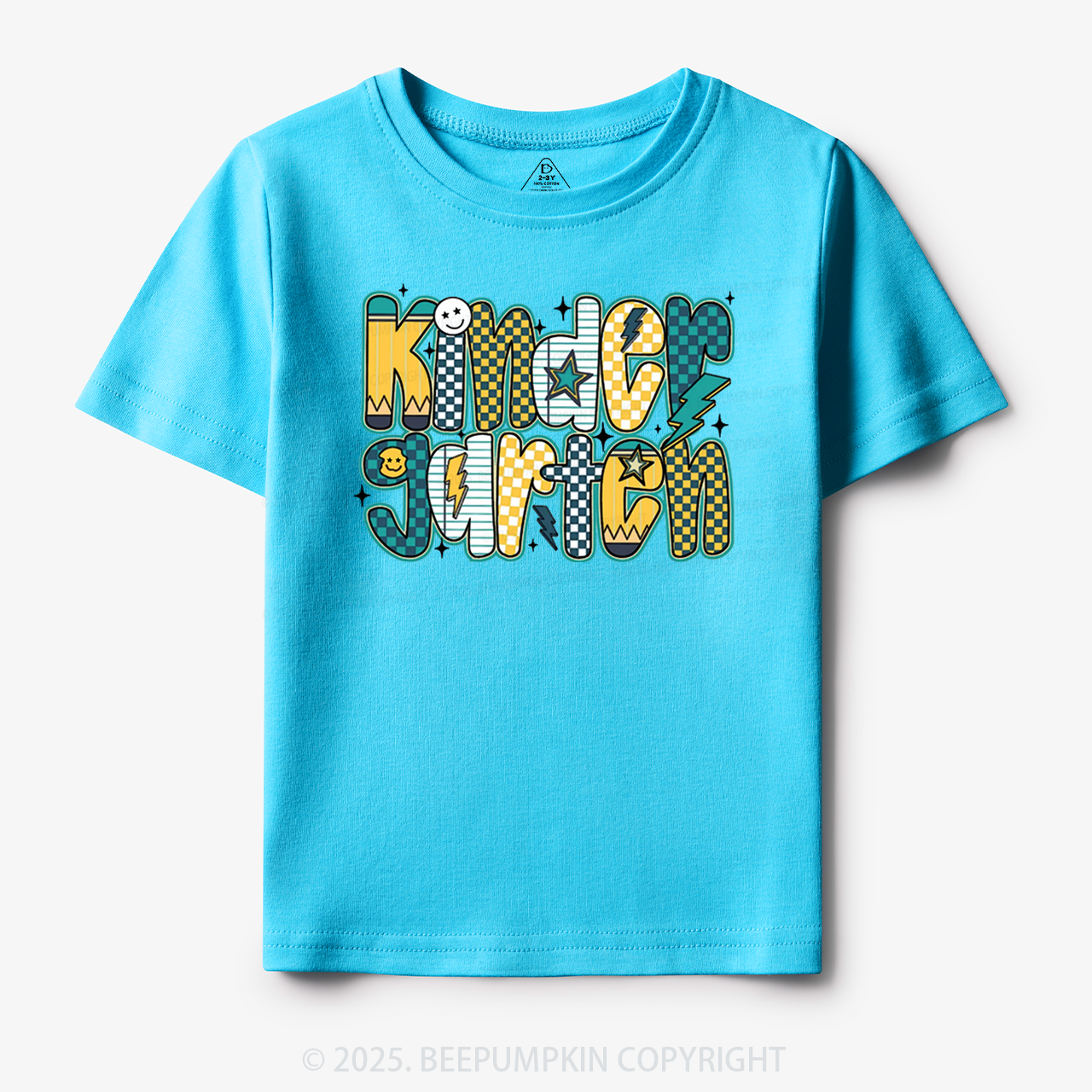 Personalized School Boy Sublimation File Toddler&Kid's Tees Beepumpkin