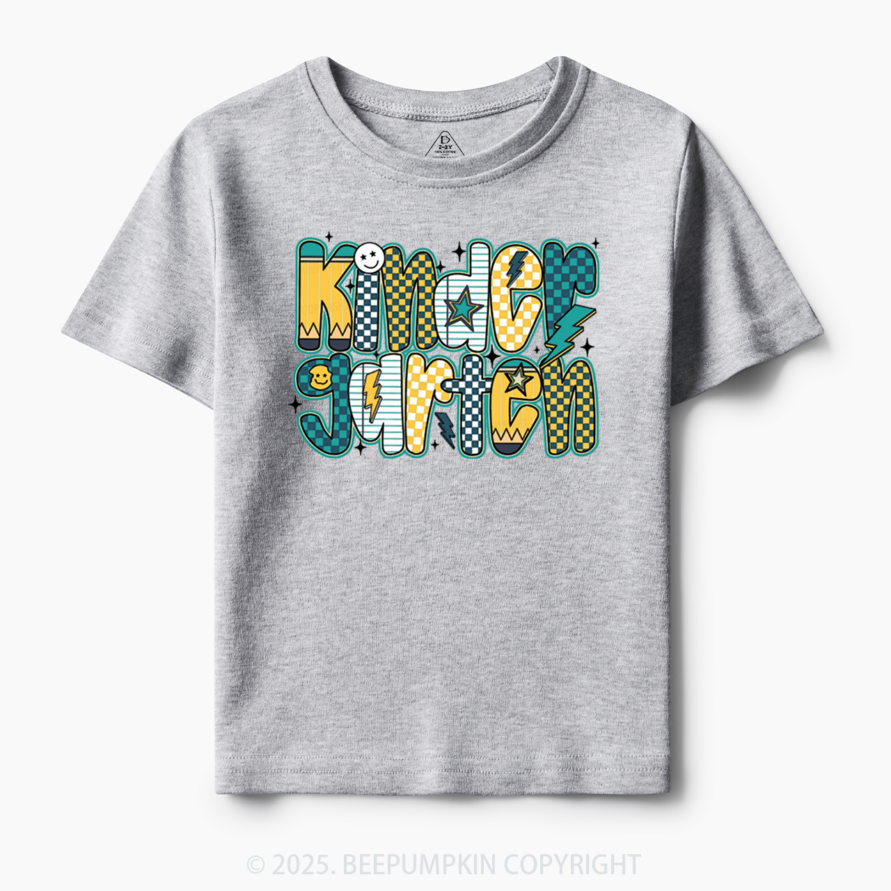 Personalized School Boy Sublimation File Toddler&Kid's Tees Beepumpkin