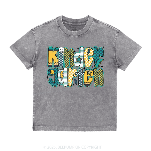 Personalized School Boy Sublimation File Toddler&Kids Washed Tees