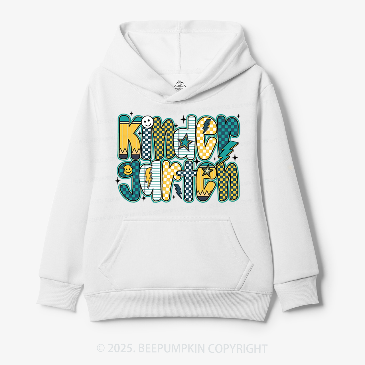 Personalized School Boy Sublimation File Kid's Hoodies Beepumpkin