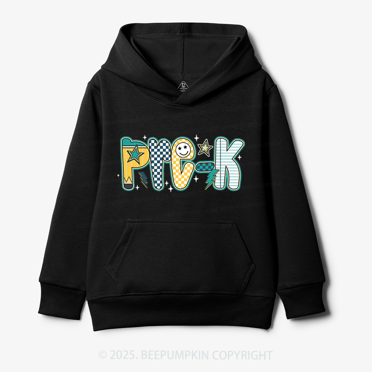 Personalized School Boy Sublimation File Kid's Hoodies Beepumpkin