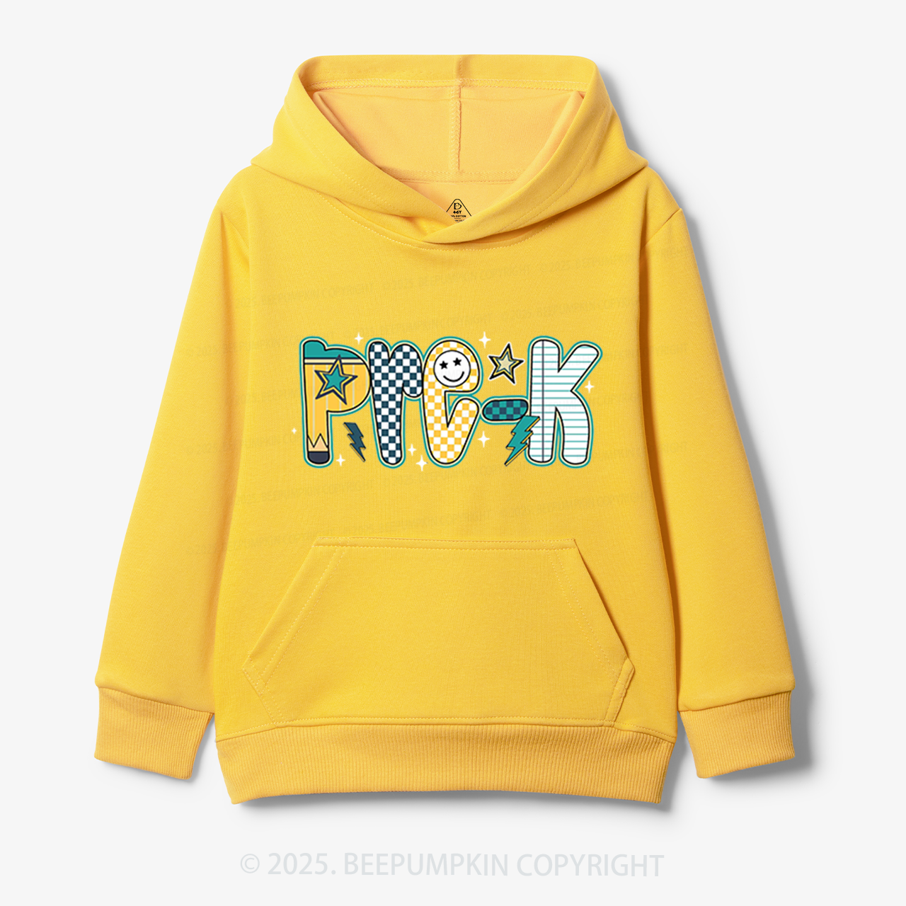 Personalized School Boy Sublimation File Kid's Hoodies Beepumpkin