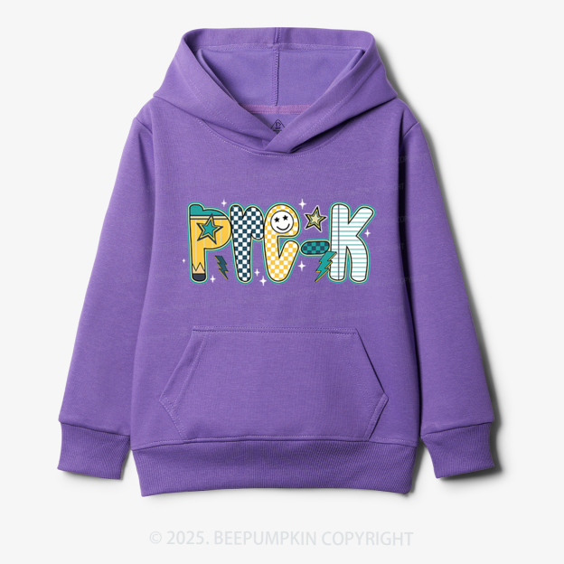 Personalized School Boy Sublimation File Kid's Hoodies Beepumpkin